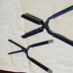 Mid century hair curling iron and straightener 💅